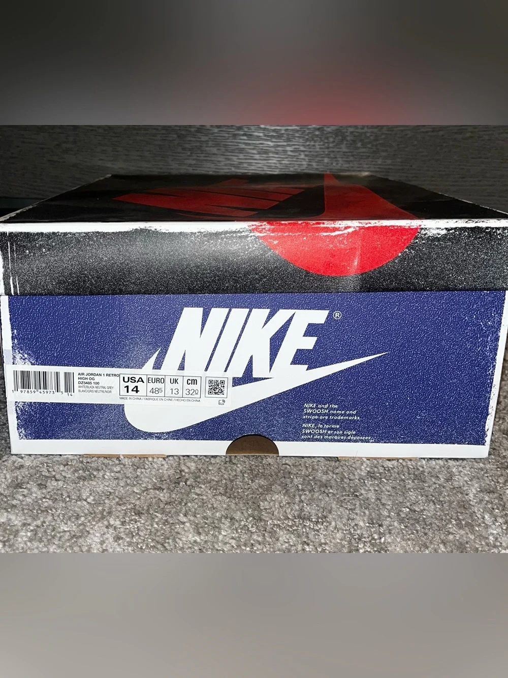 ✨Jordan 1 Retro High OG ‘Rare Air’, Men’s Size 14 / Women’s 15.5✨